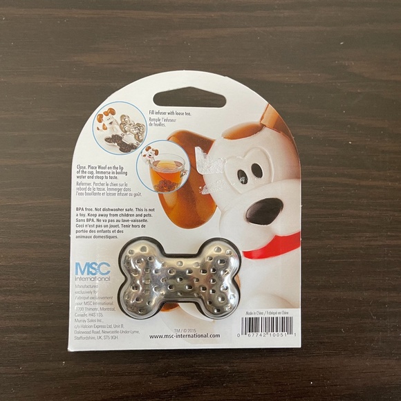 NWT Joie Woof Tea Cup Infuser - Picture 3 of 3